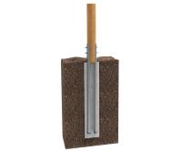 Закладная деталь HARDWOOD 130-150 L-1500