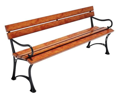 Скамейка чугунная «Ратио»