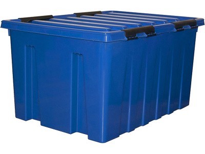 Ящик сплошной 740×565×400 мм, объем 120 л., арт.: Rox Box 120, прозрачный, код: 18714