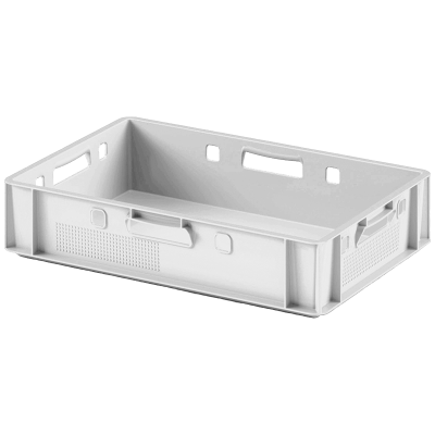 Ящик для мяса Е1 600x400x120 мм (глубокой заморозки), FK 6412 