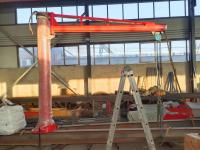 Кран консольный поворотный ручной TOR PSJ35050 500 кг, высота 3 м, стрела 5 м