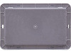 Ящик сплошной 300×200×120 мм, объем 7.2 л., арт.: SPK 3011, серый, код: 24286