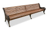 Скамейка чугунная «Новый Парк» 0,6 м (кресло)