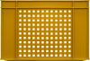 Ящик перфорированный 400×300×270, арт.: 303-1, объём 25, зелёный, код: 05459