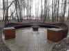 Скамейка «Long bench» Вазон