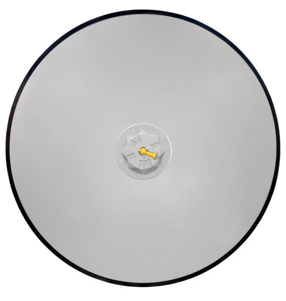 Зеркало для помещений круглое на гибком кронштейне 900мм