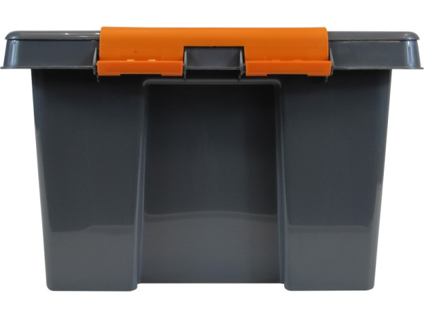 Ящик сплошной 415×300×190 мм, объем 16 л., арт.: Rox Box PRO 16, антрацит, код: 25339