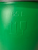 Бочка 65л. круглая, с крышкой и обручем, код: 27890