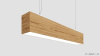 Линейный светильник WOOD LINEAR PN8060 4000K 60W 2000mm Ясень оливковый, корпус 