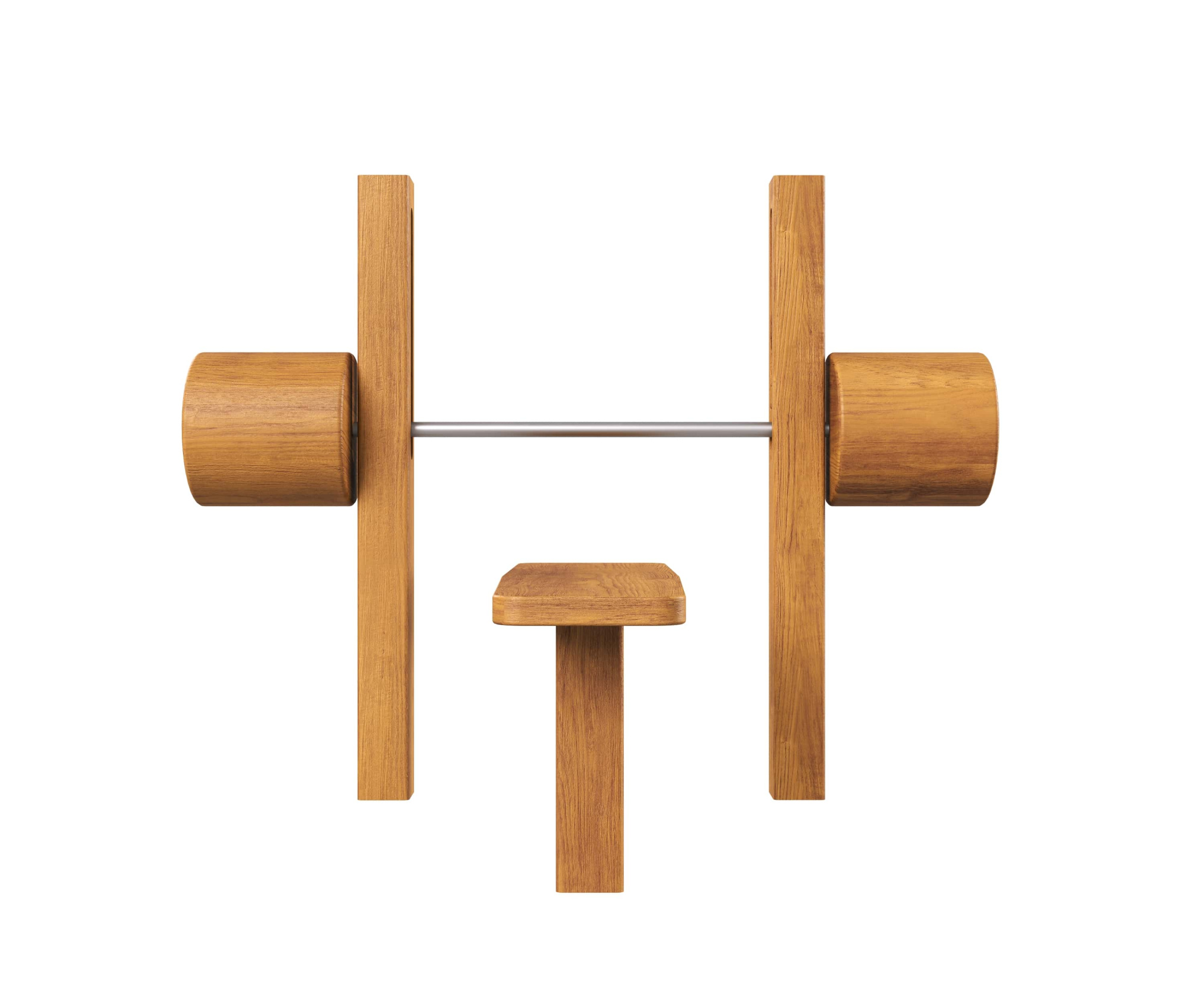Тренажер для жима лежа WOOD&SPORT «Салоники»