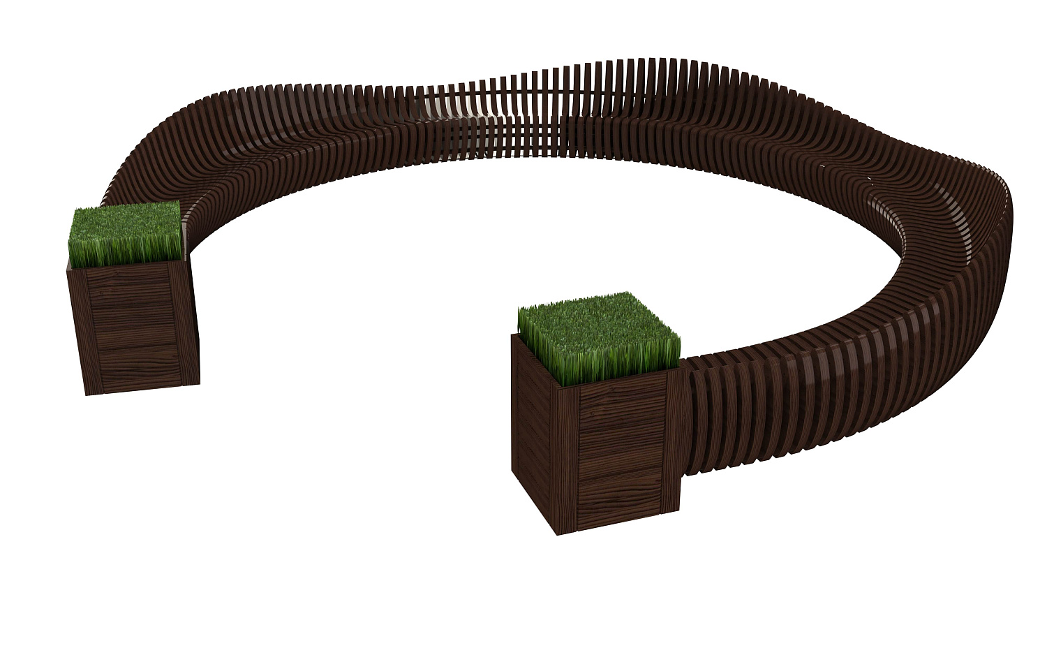 Скамейка «Long bench»
