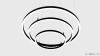 Светильник кольцо RING TRIO 6000K 80W, корпус белый