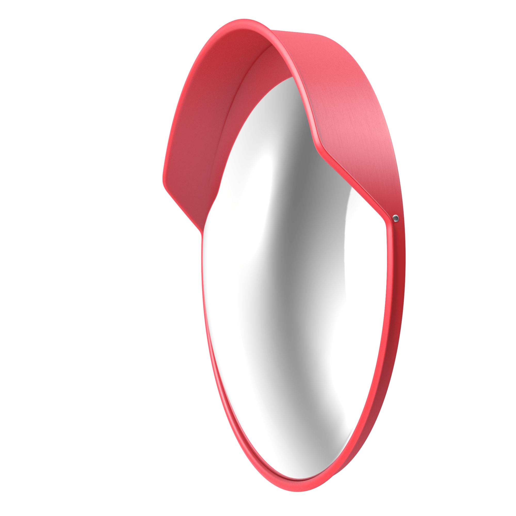Зеркало сферическое с козырьком ЗС-800