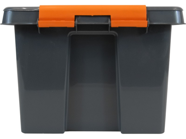Ящик сплошной 335×220×155 мм, объем 8 л., арт.: Rox Box PRO 8, антрацит, код: 25338