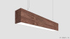 Линейный светильник WOOD LINEAR PN8060 4000K 60W 2000mm Американский орех, корпус 
