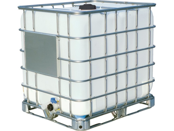 Еврокуб 1000 литров на металлическом поддоне, UN, код: 34015