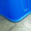 Ванна KN 600л с крышкой синяя